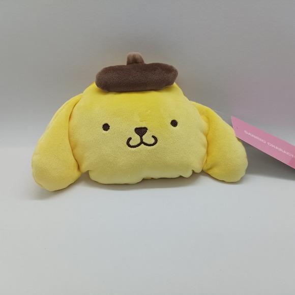 Pompompurin sanrio face plush pouch - Picture 9 of 10
